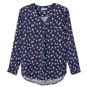 Penmans - Lightweight Sailboat Print Blouse - 16
